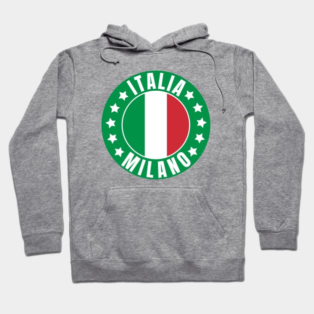 Milano Hoodie by footballomatic